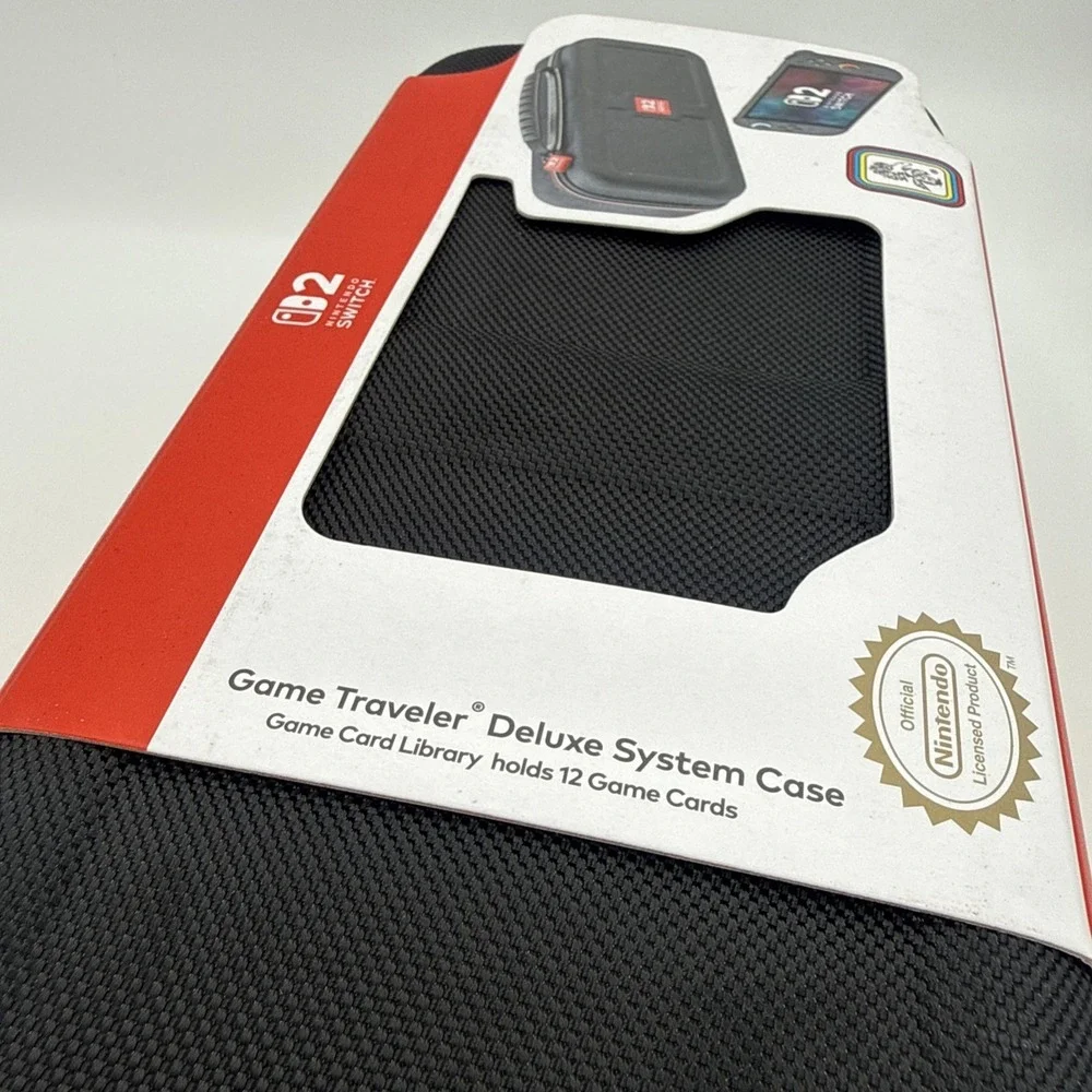 RDS Industries - Game Traveler Deluxe Travel Case for Nintendo Switch 2 - Black